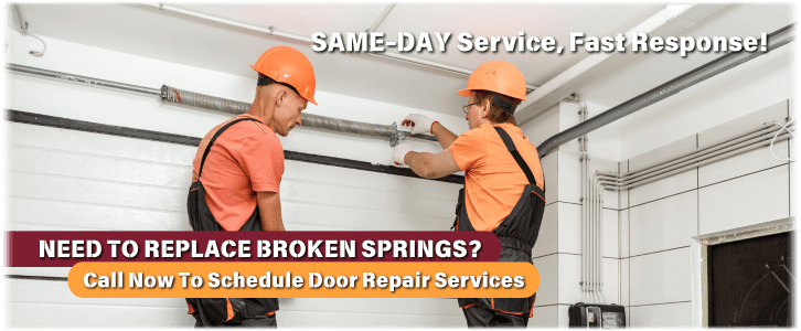 Broken Garage Door Spring East Hampton NY